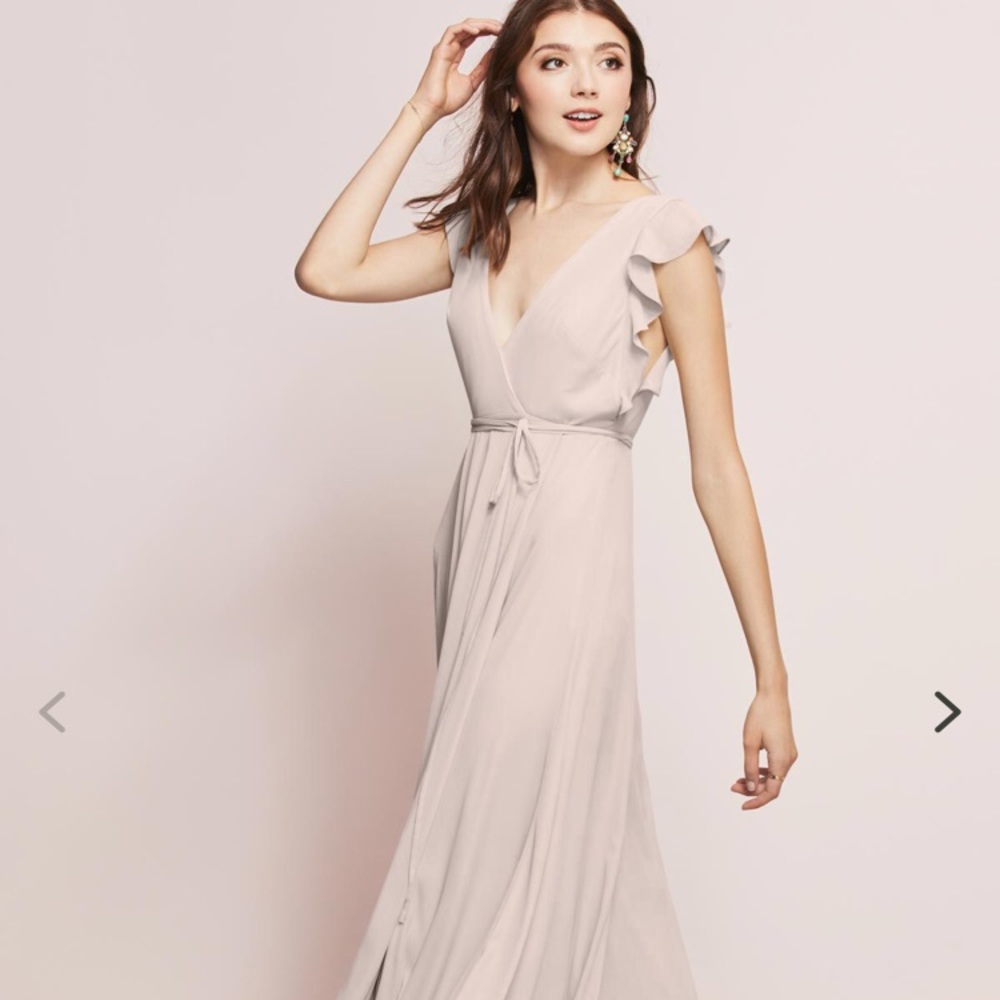 Wtoo by Waters Franklin dress in pink tulip